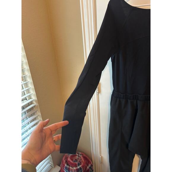 FP Movement Black Jumpsuit Sporty Athleisure Comfy Warm - Picture 5 of 5